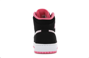 Jordan 1 Mid Black Digital Pink