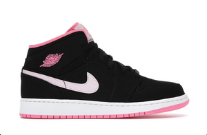 Jordan 1 Mid Black Digital Pink