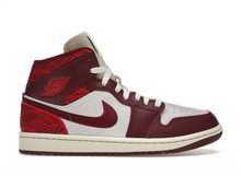 Load image into Gallery viewer, Jordan 1 Mid SE Tiki Leaf Team Red
