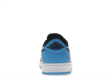 Load image into Gallery viewer, Jordan 1 Retro Low OG Black Dark Powder Blue
