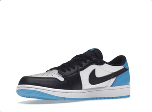 Jordan 1 Retro Low OG Black Dark Powder Blue