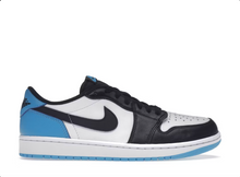 Load image into Gallery viewer, Jordan 1 Retro Low OG Black Dark Powder Blue
