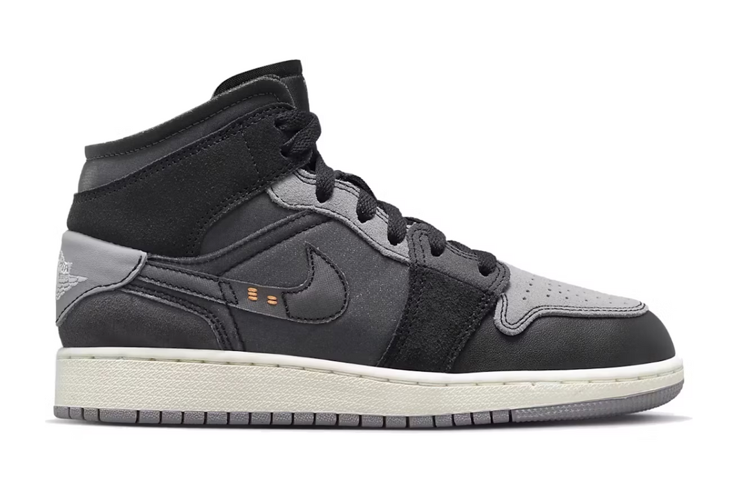 Jordan 1 Mid Craft Inside Out Black