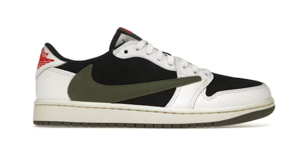 Jordan 1 Retro Low OG SP Travis Scott Olive (Women's)