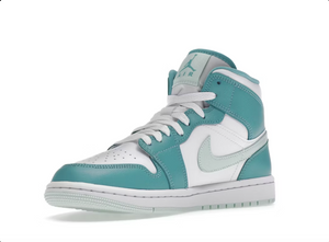 Jordan 1 Mid Washed Teal