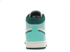 Jordan 1 Mid Chenille Bleached Turquoise