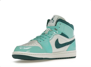 Jordan 1 Mid Chenille Bleached Turquoise