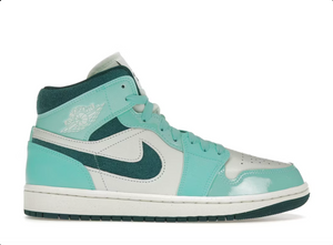 Jordan 1 Mid Chenille Bleached Turquoise