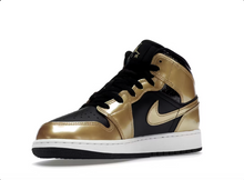 Load image into Gallery viewer, Jordan 1 Mid SE Metallic Gold Black
