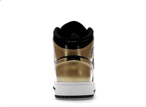 Jordan 1 Mid SE Metallic Gold Black