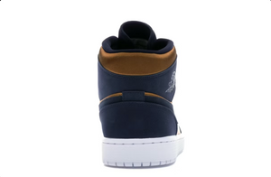 Jordan 1 Mid Obsidian Desert Ochre