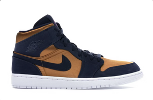 Jordan 1 Mid Obsidian Desert Ochre