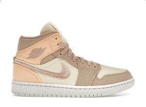 Jordan 1 Mid SE Canvas Khaki