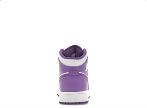 Jordan 1 Mid Purple Venom