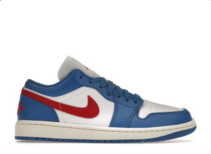 Jordan 1 Low Sport Blue Gym Red