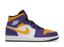 Load image into Gallery viewer, Jordan 1 Mid Lakers (2022)
