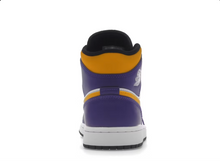 Load image into Gallery viewer, Jordan 1 Mid Lakers (2022)
