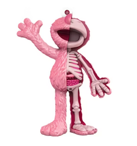 Jason Freeny Mighty Jaxx XXRay Plus Elmo Figure Pink