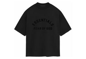 Fear of God Essentials Heavy Jersey Crewneck Tee Jet Black