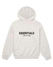 Load image into Gallery viewer, Fear of God Essentials Hoodie Light Oatmeal
