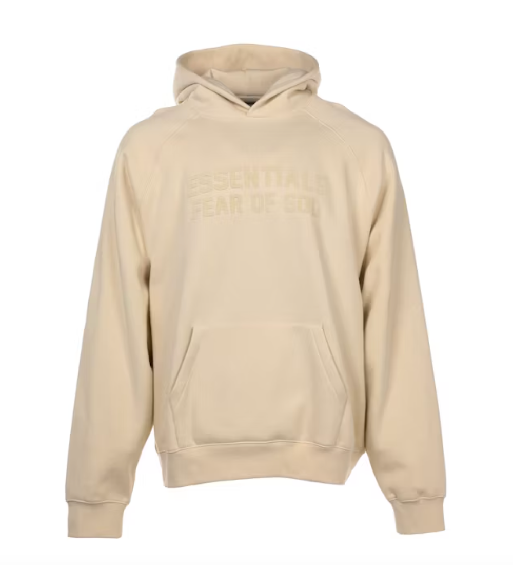 Fear of God Essentials Hoodie Egg Shell