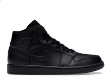 Load image into Gallery viewer, Jordan 1 Mid Triple Black
