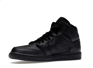 Jordan 1 Mid Triple Black