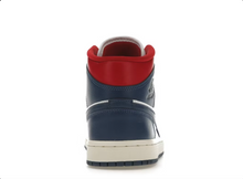 Load image into Gallery viewer, Jordan 1 Mid French Blue Gym Red
