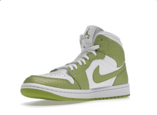 Load image into Gallery viewer, Jordan 1 Mid Green Python
