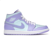 Load image into Gallery viewer, Jordan 1 Mid Purple Aqua
