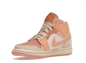 Jordan 1 Mid Apricot Orange