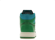 Load image into Gallery viewer, Jordan 1 Mid Lucky Green Aquatone
