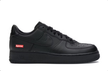 Load image into Gallery viewer, Nike Air Force 1 Low Supreme Black
