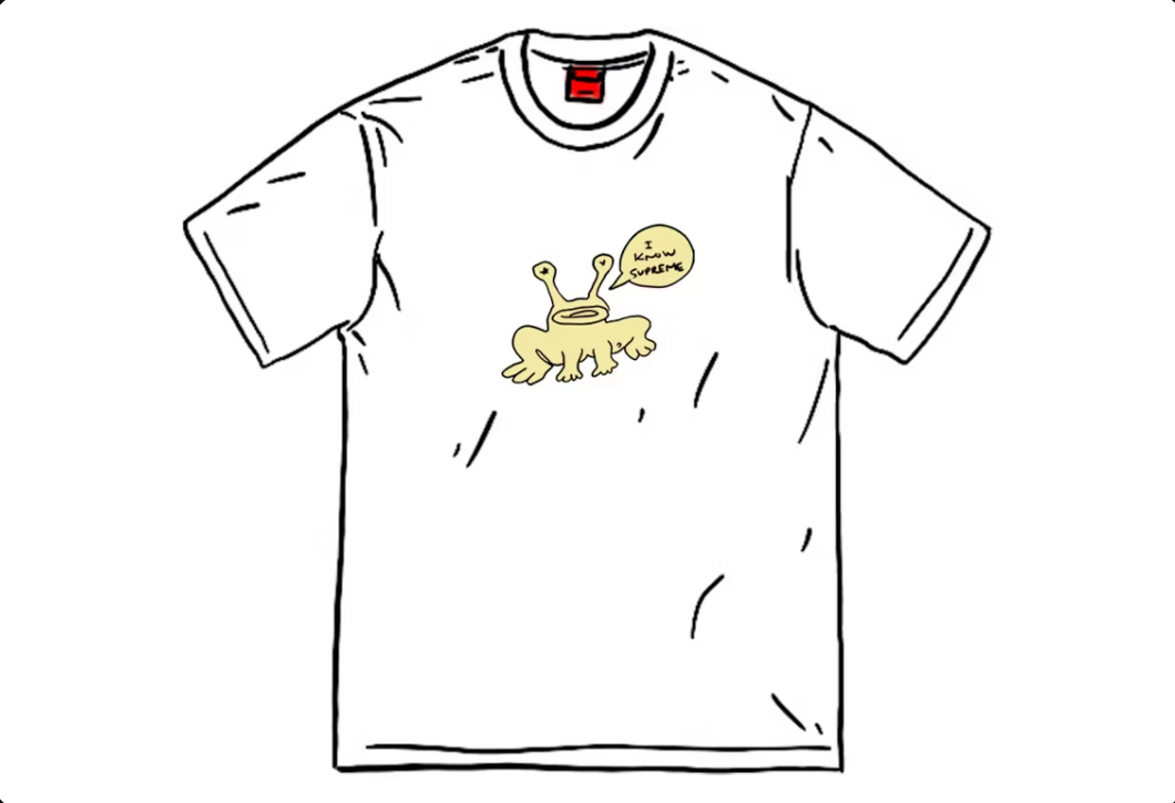 Supreme Daniel Johnston Frog Tee White