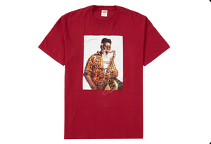 Supreme Pharoah Sanders Tee Cardinal