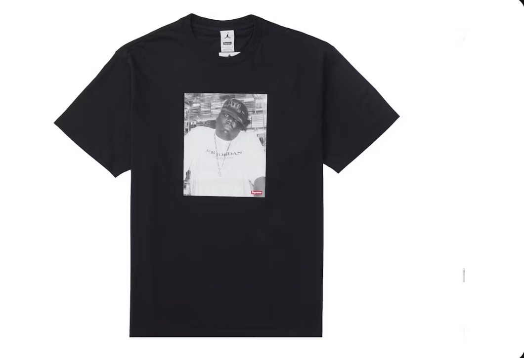 Supreme Jordan Biggie S/S Top Black