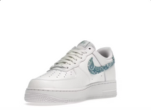 Load image into Gallery viewer, Nike Air Force 1 Low &#39;07 Essential White Worn Blue Paisley
