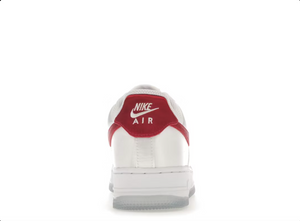 Nike Air Force 1 Low '07 Satin White Varsity Red