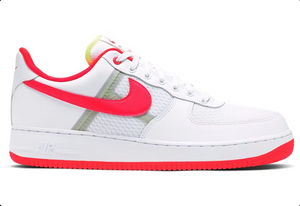 Nike Air Force 1 Low Transparent White Crimson