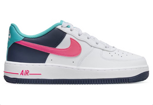 Nike Air Force 1 Low White Thunder Blue Dusty Cactus Racer Pink