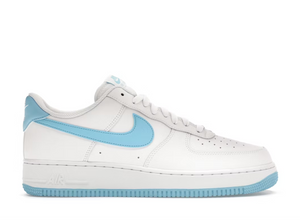 Nike Air Force 1 Low '07 White Aquarius Blue