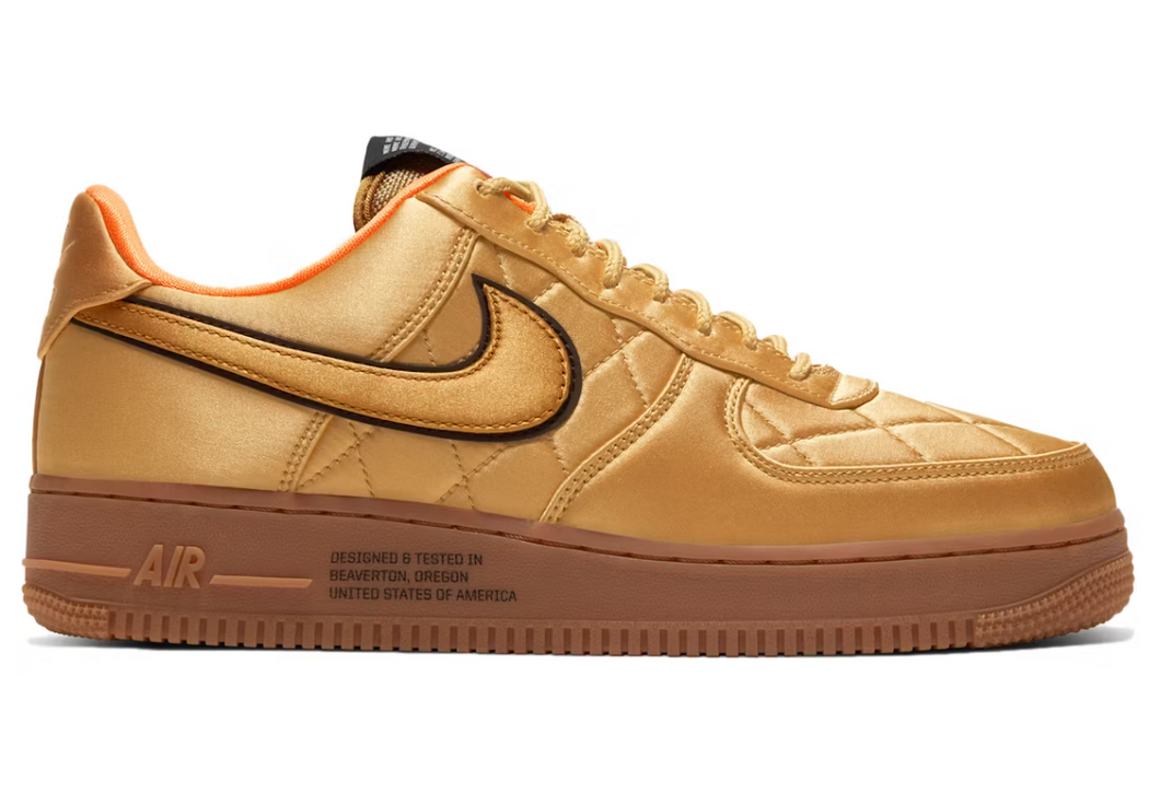 Nike Air Force 1 Low Quilted Satin Pack Wheat