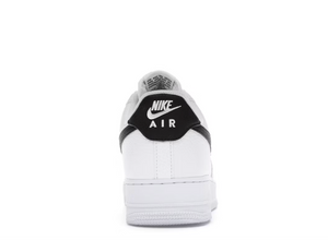 Nike Air Force 1 Low '07 White Black Pebbled Leather