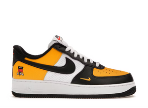 Nike Air Force 1 Low '07 LV8 Black Gold Jersey Mesh