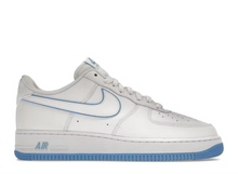 Load image into Gallery viewer, Nike Air Force 1 &#39;07 Low White University Blue Sole
