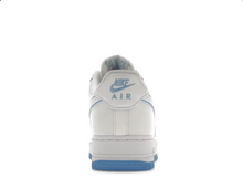 Load image into Gallery viewer, Nike Air Force 1 &#39;07 Low White University Blue Sole
