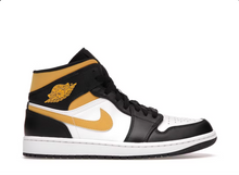 Load image into Gallery viewer, Jordan 1 Mid White Pollen Black
