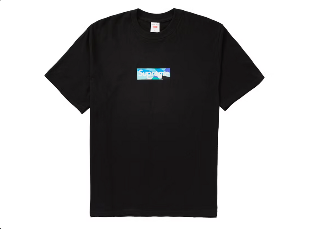 Supreme Emilio Pucci Box Logo Tee Black/Blue