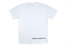 Load image into Gallery viewer, Supreme Comme des Garcons SHIRT Split Box Logo Tee White
