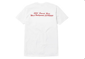 Supreme West Hollywood Box Logo Tee White